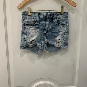 American eagle jean shorts